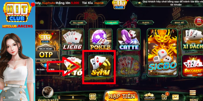 Tính điểm sâm hitclub