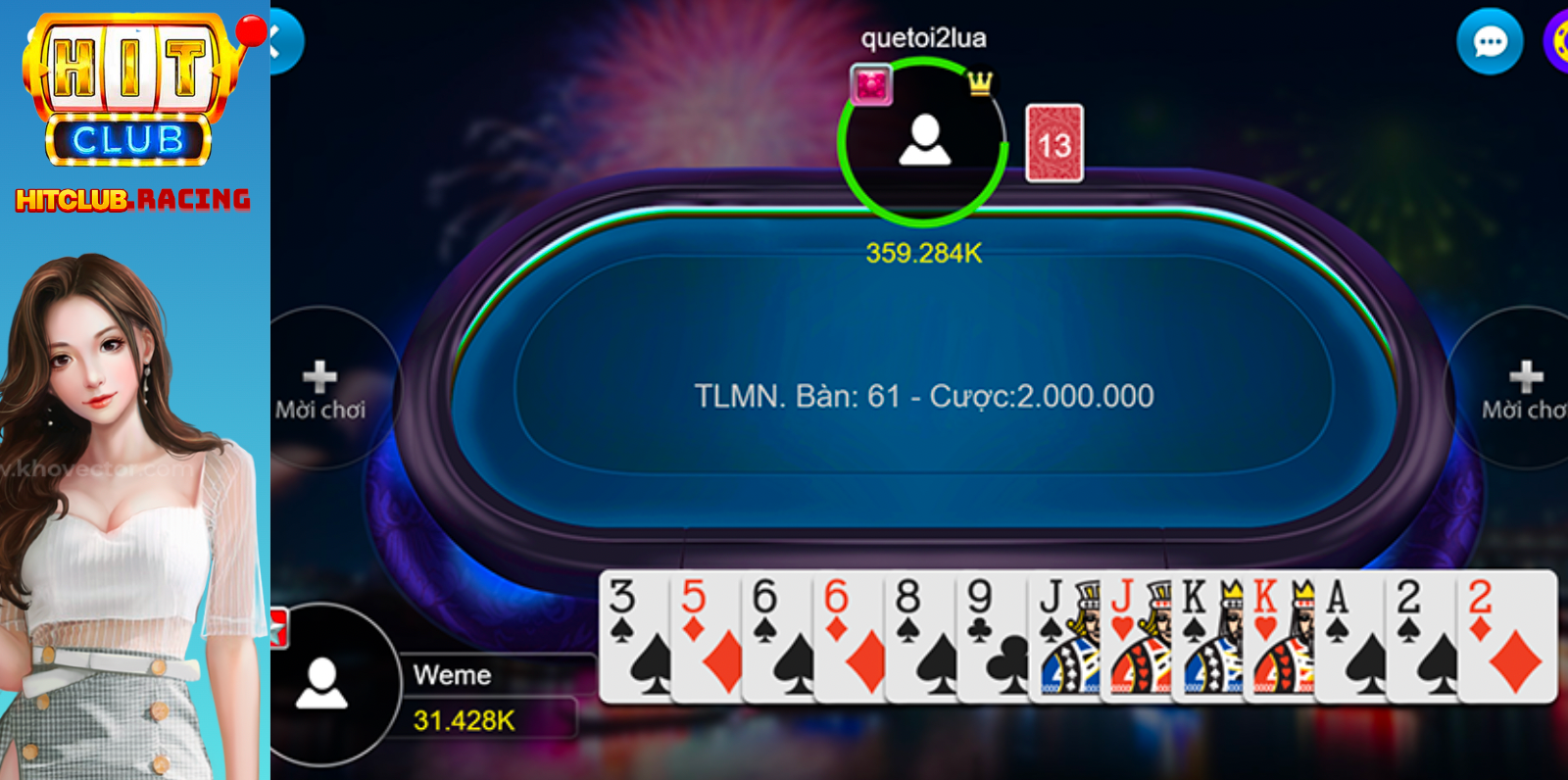 Tiến lên miền Nam HitClub